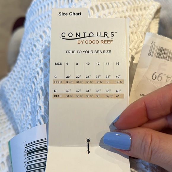 NWT New Designer Cutout Swimsuit Bathing Suit COCO REEF SHAPEMAKER Size 10 34C - Picture 10 of 12